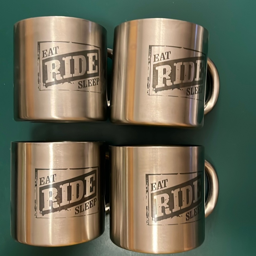 Marlboro stainless steel mugs